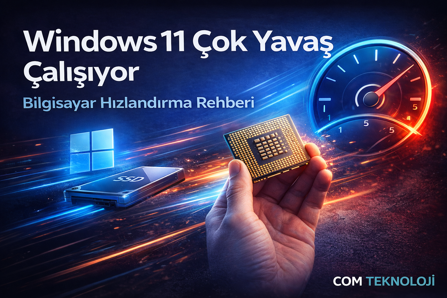 Windows 11 Çok Yavaş Çalışıyor (Hızlandırma Rehberi)