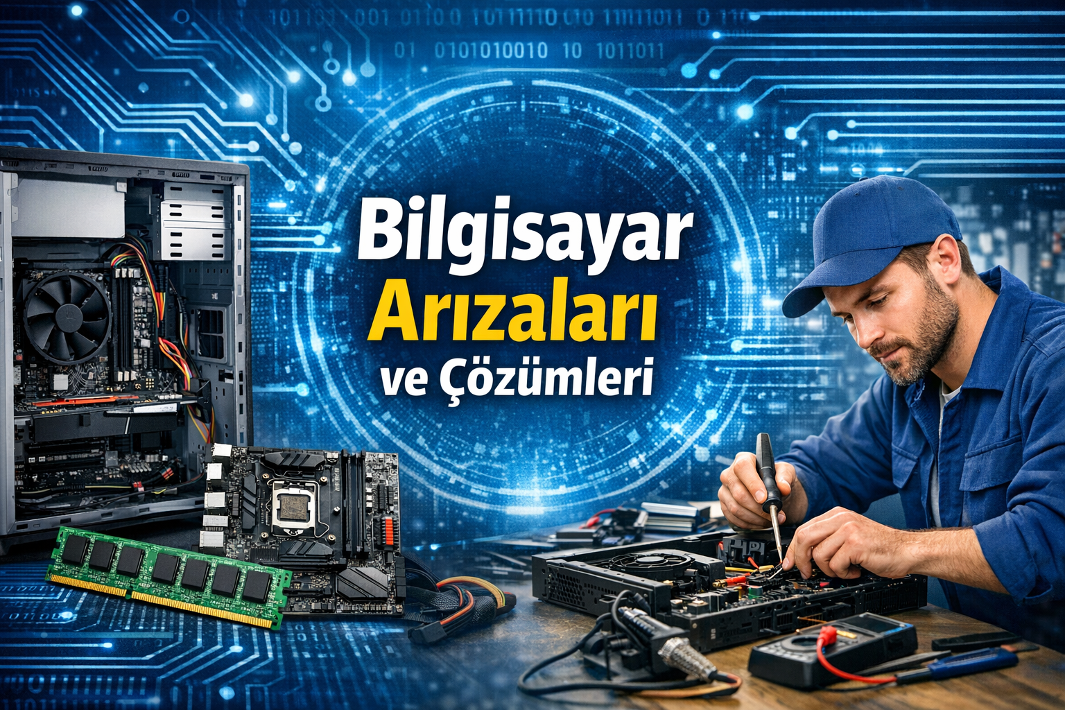 Bilgisayar Açılmıyor mu? En Sık Görülen Bilgisayar Arızaları ve Çözümleri